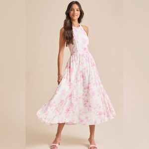 NWT Altar’d State Nikolet Floral Maxi Dress
